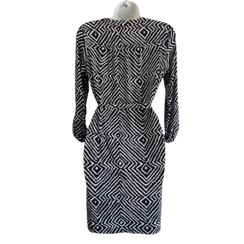 Michael Kors Black/White Dress #1220 - Picture 3 of 5